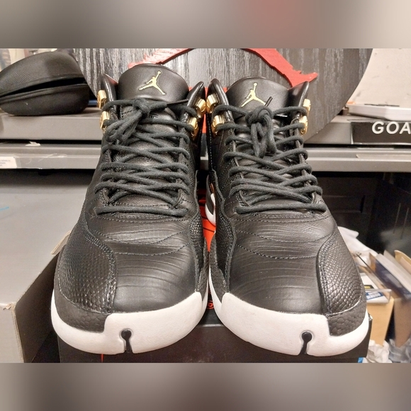 Retro Jordan 12 Reptile playoffs size 11 women's size 9 men's unisex - Picture 7 of 14